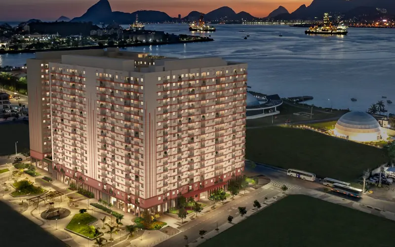 Empreendimento Orla Central – Niterói, da Cury