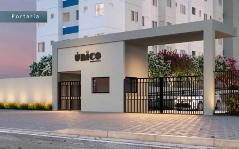 Fachada do empreendimento Único Bonsucesso, da Cury