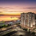 vista aérea lançamento Cury The Pier em Niterói