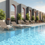 piscina residencial arcos do porto no porto maravilha